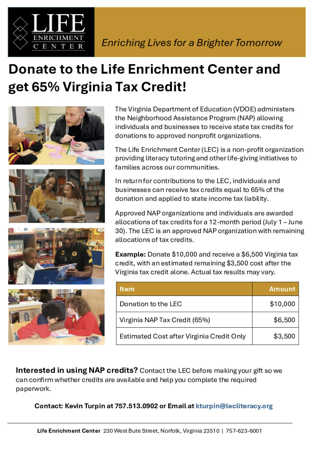 NAP Credit Flyer